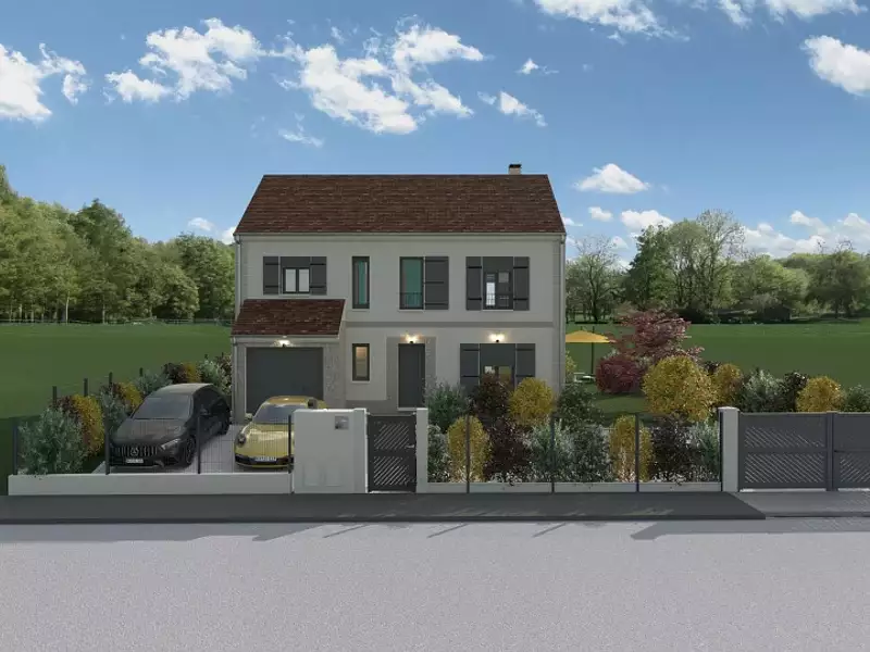 Maison neuve, 119 m² - Vallangoujard (95810)