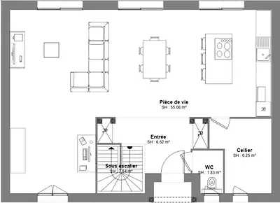 Maison neuve, 140 m²