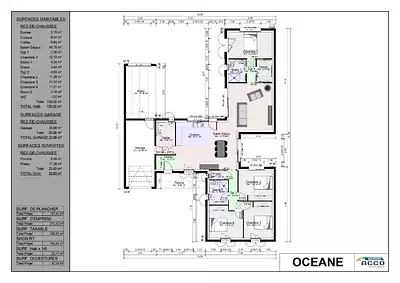 Maison neuve, 133 m²