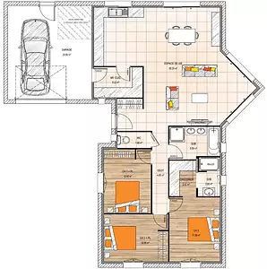 Maison neuve, 120 m²
