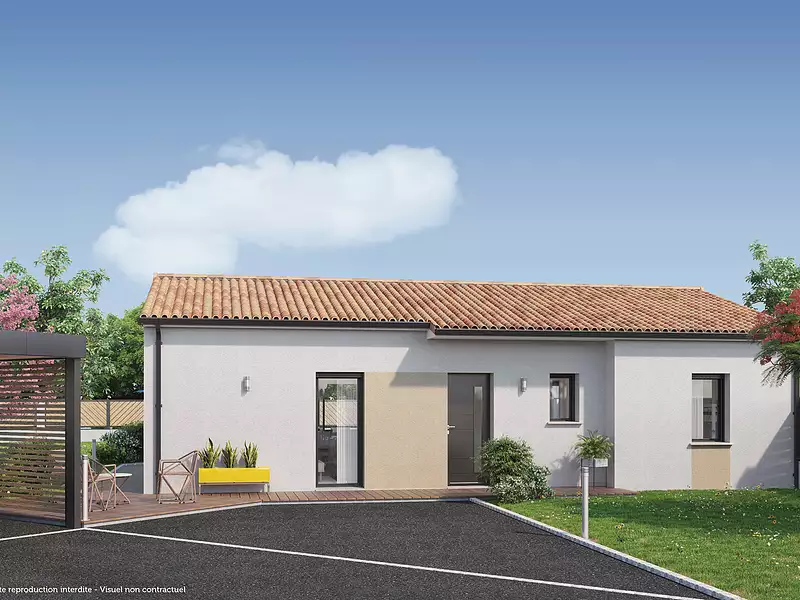 Maison neuve, 82 m² - Sanguinet (40460)