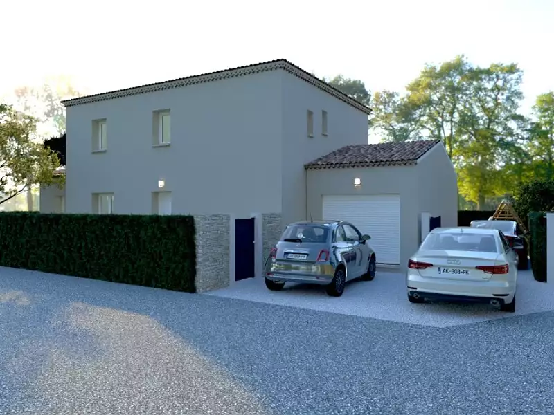 Maison neuve, 130 m² - Eyguières (13430)