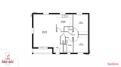 Maison neuve, 821 m²