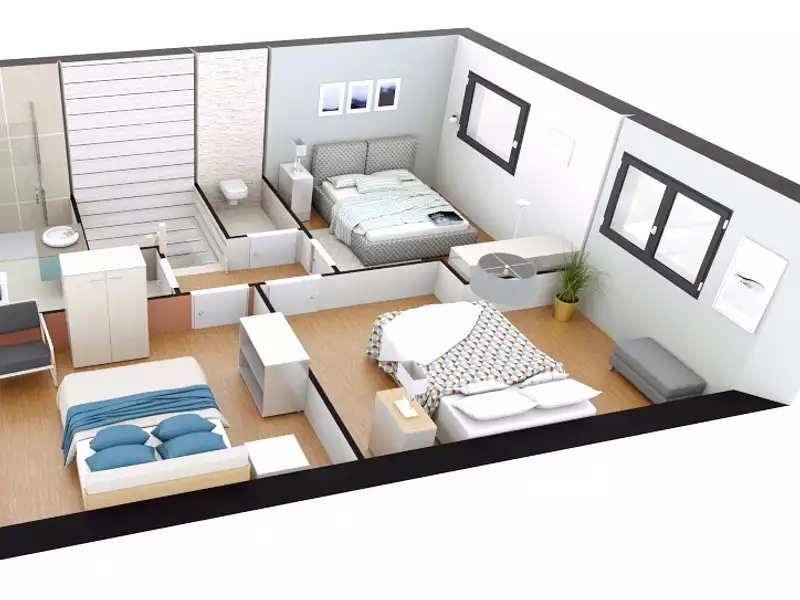 Maison neuve, 88 m² - Mont-Saint-Aignan (76130)