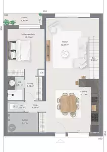 Maison neuve, 122 m²
