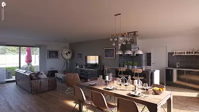 Maison neuve, 104 m²