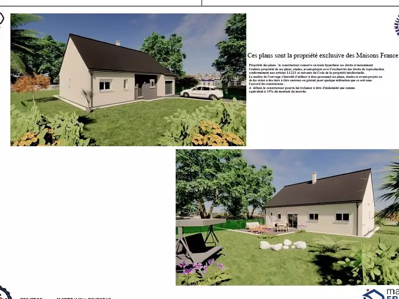 Maison neuve, 87 m² - Bonchamp-lès-Laval (53960)