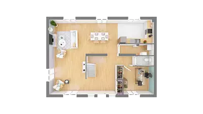 Maison neuve, 117 m²