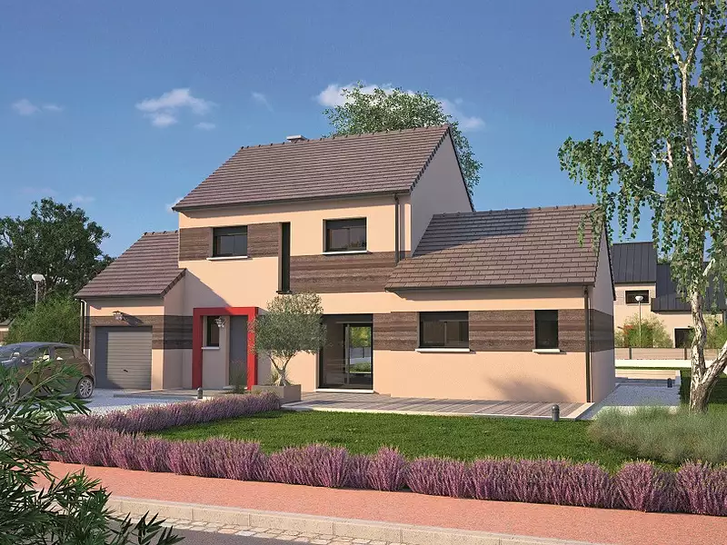 Maison neuve, 90 m² - Saint-Aubin-Epinay (76160)
