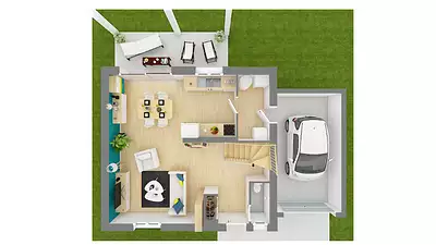 Maison neuve, 95 m²