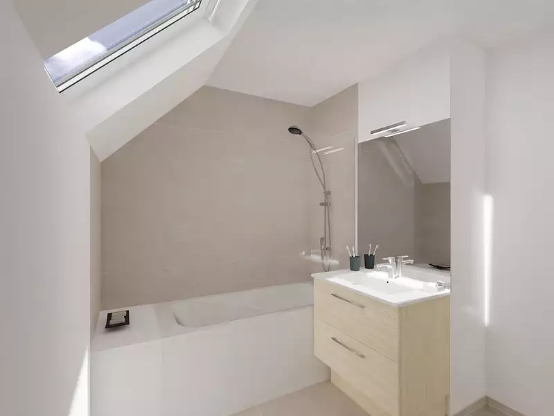 Maison neuve, 88,71 m² - Monchecourt (59234)