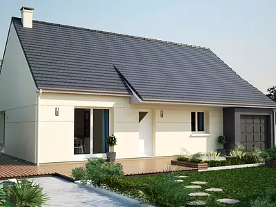 Maison neuve, 84,28 m²