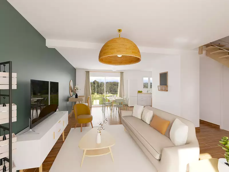Maison neuve, 99 m² - Loches (37600)