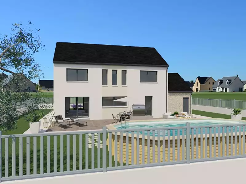 Maison neuve, 160 m² - Lumigny-Nesles-Ormeaux (77540)