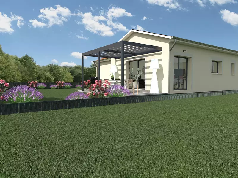 Maison neuve, 85 m² - Clessé (71260)