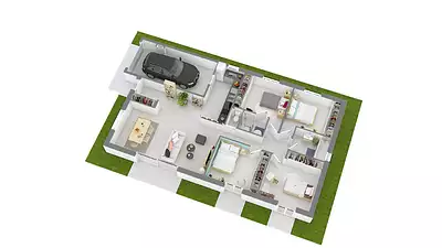 Maison neuve, 100 m²