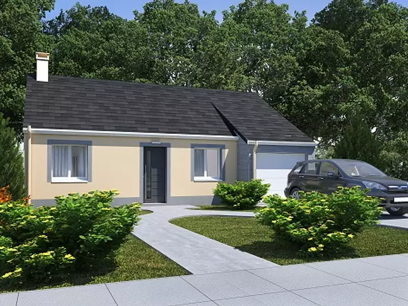 Maison neuve, 61,02 m² - Blangy-sur-Bresle (76340)