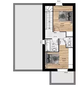 Maison neuve, 81 m²