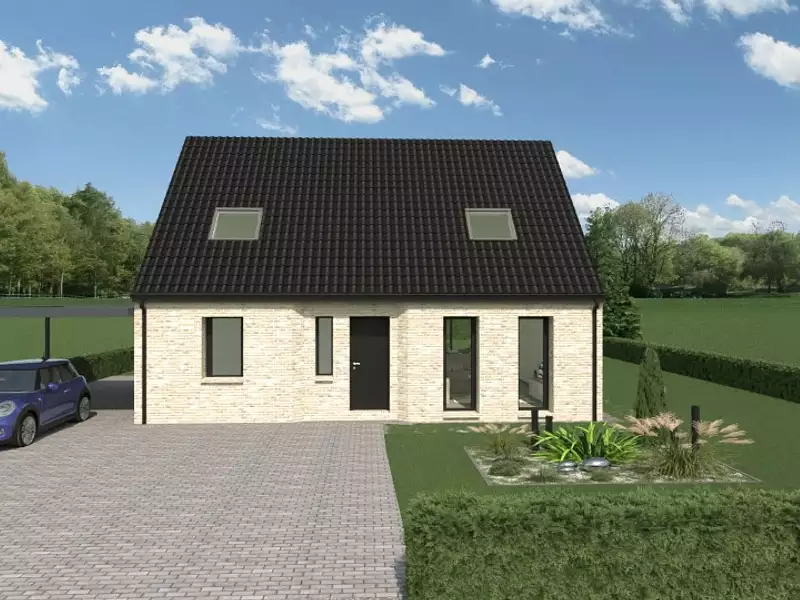 Maison neuve, 115 m² - Saint-Omer (62500)