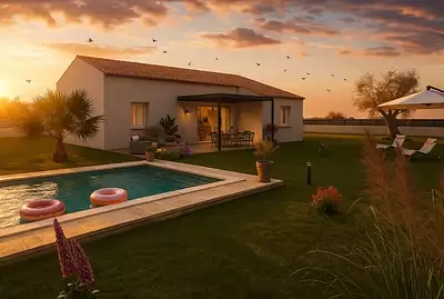 Maison neuve, 77 m²