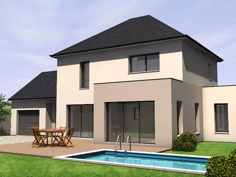 Maison neuve, 130 m² - Montreuil-sur-Maine (49220)