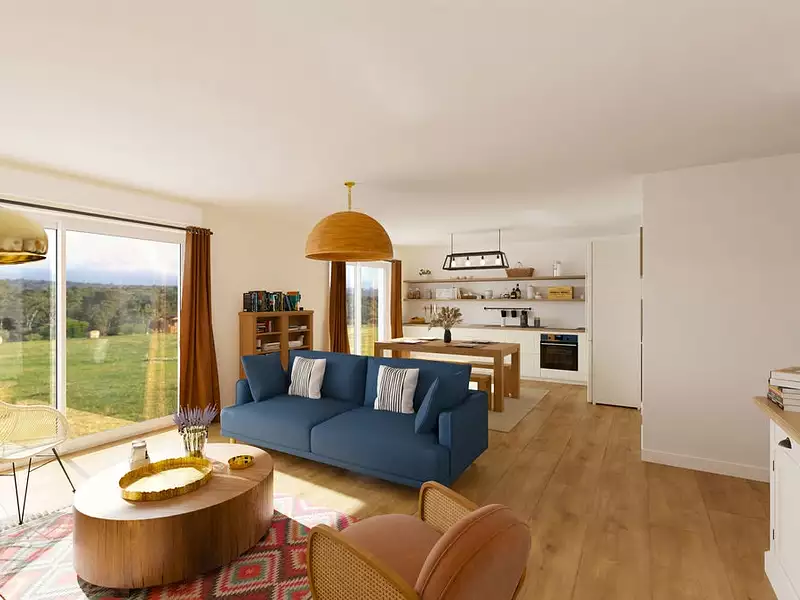 Maison neuve, 91 m² - Pelousey (25170)