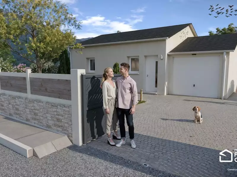 Maison neuve, 50 m² - Chuzelles (38200)