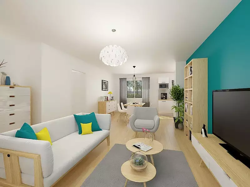 Maison neuve, 79 m² - Saint-Benoît (86280)