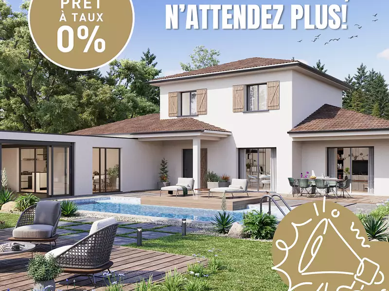 Maison neuve, 121 m² - Quincieux (69650)