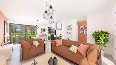 Maison neuve, 88,56 m²