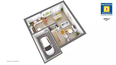 Maison neuve, 90 m²