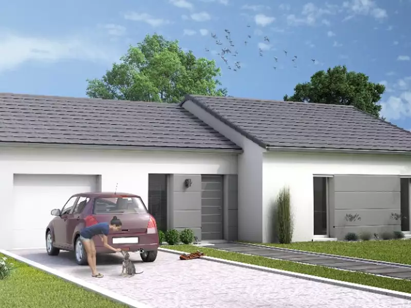 Maison neuve, 65 m² - La Croix-en-Touraine (37150)
