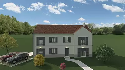 Maison neuve, 166 m²