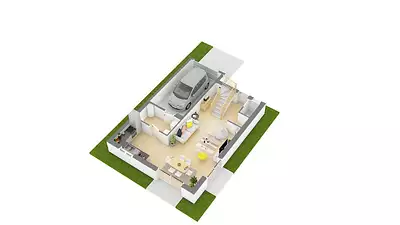 Maison neuve, 100 m²