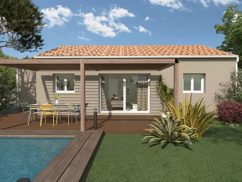 Maison neuve, 80 m² - Saint-Laurent-de-la-Cabrerisse (11220)
