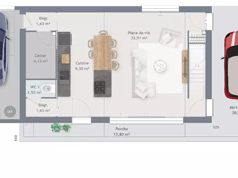 Maison neuve, 120 m² - Creil (60100)