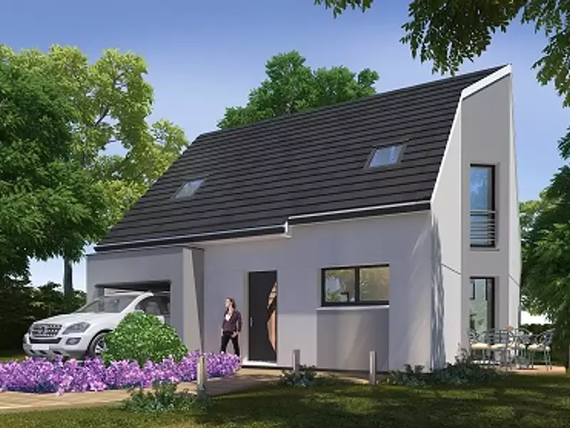 Maison neuve, 88,71 m² - Amiens (80000)