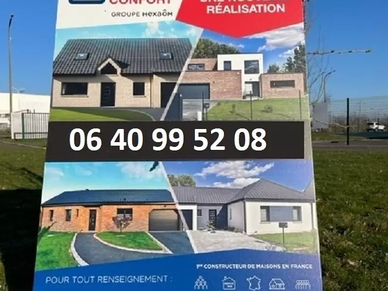Terrain à bâtir, 751 m² - Bertry (59980)