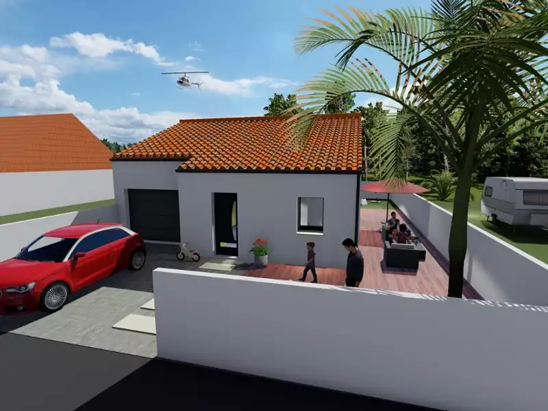 Maison neuve, 80 m² - Givrand (85800)