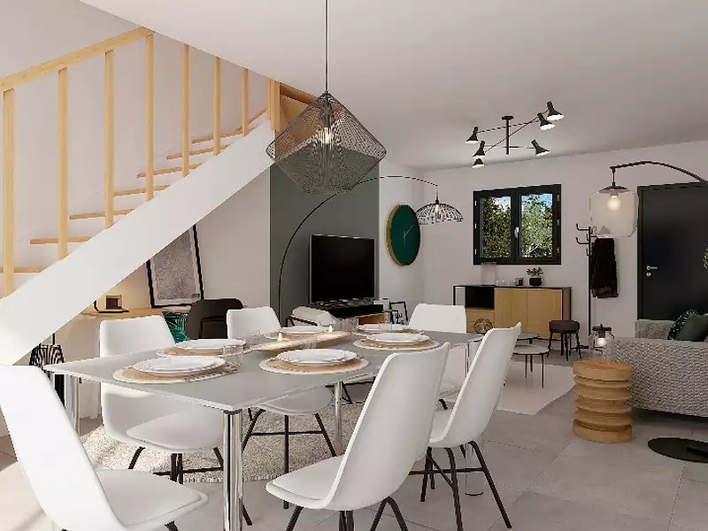 Maison neuve, 82 m² - Les Villages Vovéens (28150)