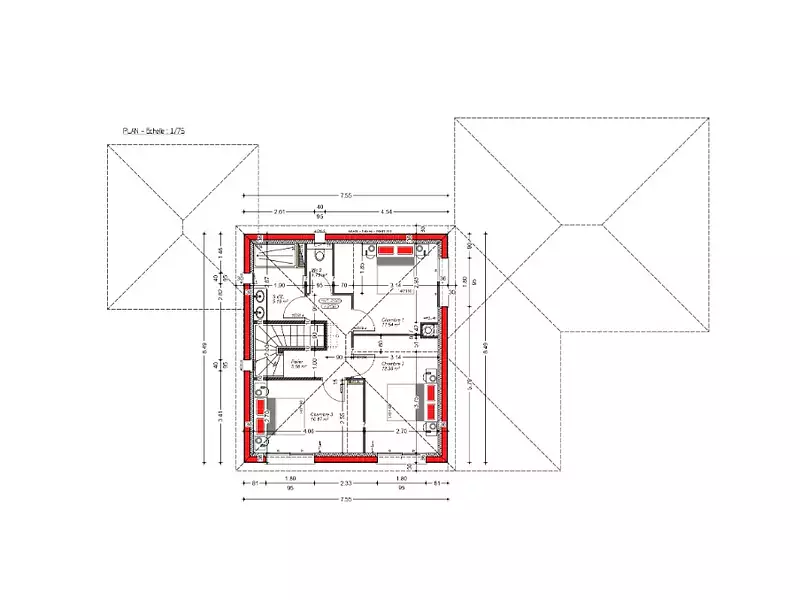 Maison neuve, 150 m² - Saint-Aubin-de-Médoc (33160)