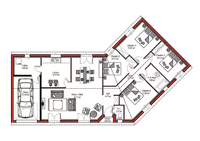 Maison neuve, 132 m²