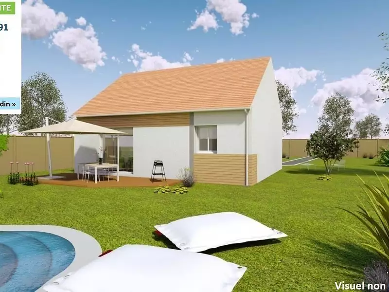 Maison neuve, 60 m² - Le Mérévillois (91660)