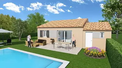 Maison neuve, 60 m²