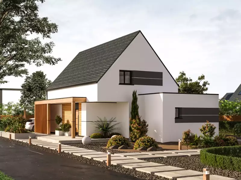 Maison neuve, 140 m² - Plonéour-Lanvern (29720)