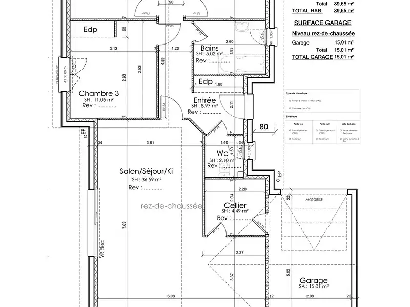 Maison neuve, 89 m² - Ebersviller (57320)