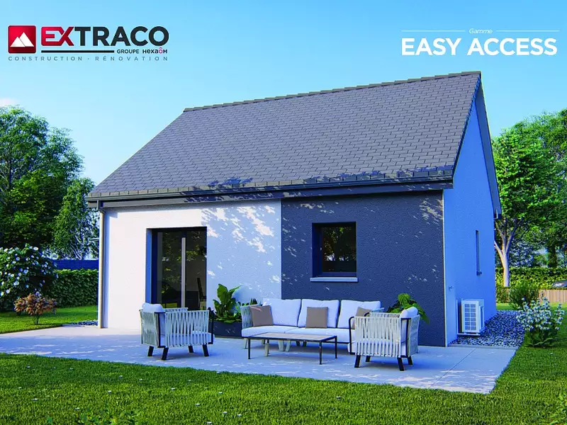 Maison neuve, 50 m² - La Chapelle-Hareng (27230)