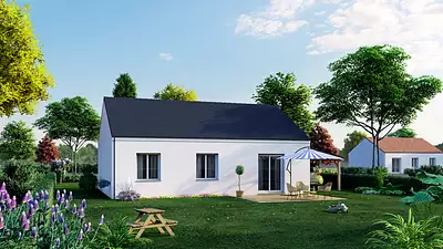 Maison neuve, 71,77 m²