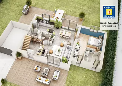 Maison neuve, 128 m²