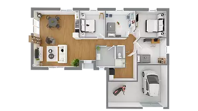 Maison neuve, 105 m²